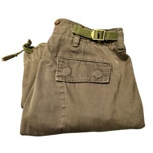 mnml Cargo Pants Olive Green Utility Cotton‎ Mens 30 (30x31 ACTUAL)